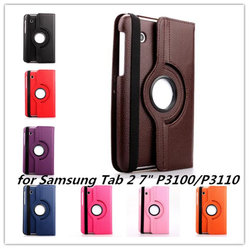 Free shipping hot sell 11 Colors 360 Rotating Folio PU Leather Case Cover for Samsung Galaxy Tab 2 7"GT-P3100 P3110 P3113 +pen
Free shipping hot sell 11 Colors 360 Rotating Folio PU Leather Case Cover for Samsung Galaxy Tab 2 7"GT-P3100 P3110 P3113 +pen