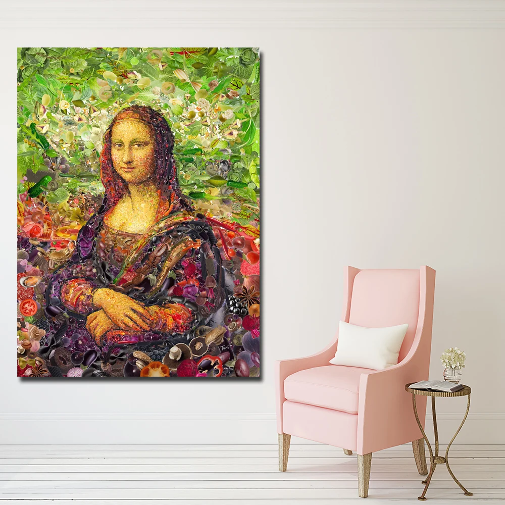 Abstract Art Oil Painting Canvas Printed Painting Mona Lisa Portrait Painting Wall Art Prints Poster for Living Room Decor
Abstract Art Oil Painting Canvas Printed Painting Mona Lisa Portrait Painting Wall Art Prints Poster for Living Room Decor