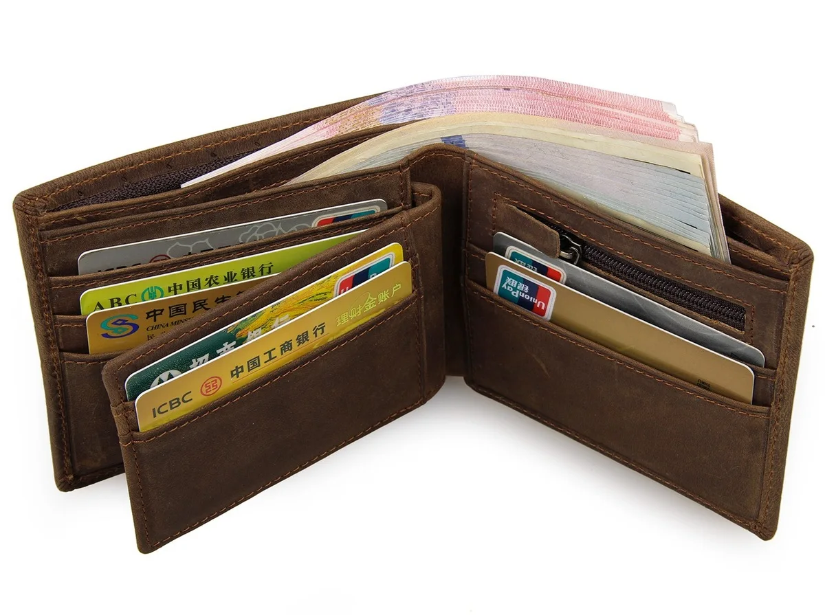 2Pcs per Set Real Leather Men Vintage Cow Skin Short Purse Cowhide Money Bag with Removable Card Holder Coin pocket Wallets
2Pcs per Set Real Leather Men Vintage Cow Skin Short Purse Cowhide Money Bag with Removable Card Holder Coin pocket Wallets