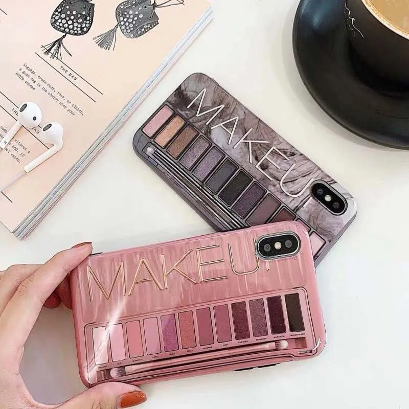 Makeup Eye Shadow Box phone Cases for Huawei P20 P30 Mate 20 Pro soft Silicone cover For Honor V20 10 Nova 4 3 3i back Conque
Makeup Eye Shadow Box phone Cases for Huawei P20 P30 Mate 20 Pro soft Silicone cover For Honor V20 10 Nova 4 3 3i back Conque