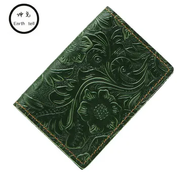 Earth tell Brand Girl Vintage Genuine Leather Purse Cowhide European Fashion Female Long Embossing Flower Wallet for Women Bag
Earth tell Brand Girl Vintage Genuine Leather Purse Cowhide European Fashion Female Long Embossing Flower Wallet for Women Bag
