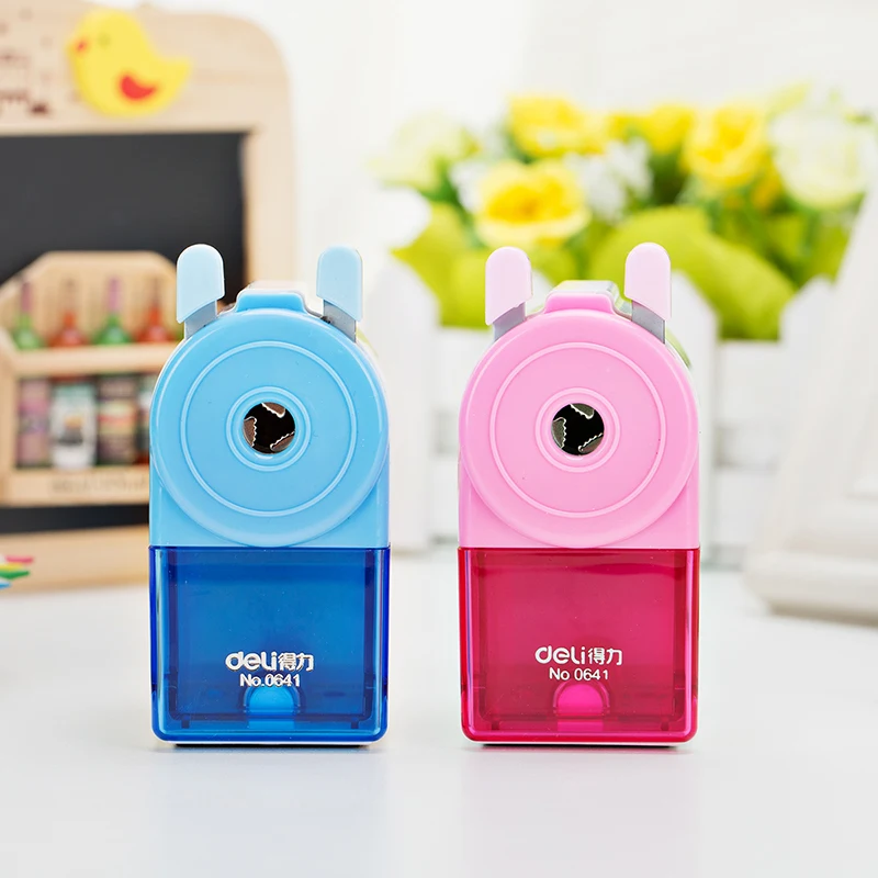 DELI Pencil Sharpener for Schoolboy Lovely Mini Cartoon Manual Stationery Home/School /Office Top Brand Stationary High Quality
DELI Pencil Sharpener for Schoolboy Lovely Mini Cartoon Manual Stationery Home/School /Office Top Brand Stationary High Quality