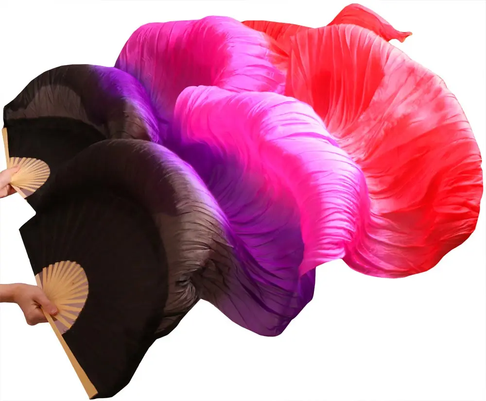 Hits 2016 High selling handmade women Quality Silk Belly Dance Fan Dance 100% Real Silk Veils 1 Pair 4 Colors 180*90 cm
Hits 2016 High selling handmade women Quality Silk Belly Dance Fan Dance 100% Real Silk Veils 1 Pair 4 Colors 180*90 cm