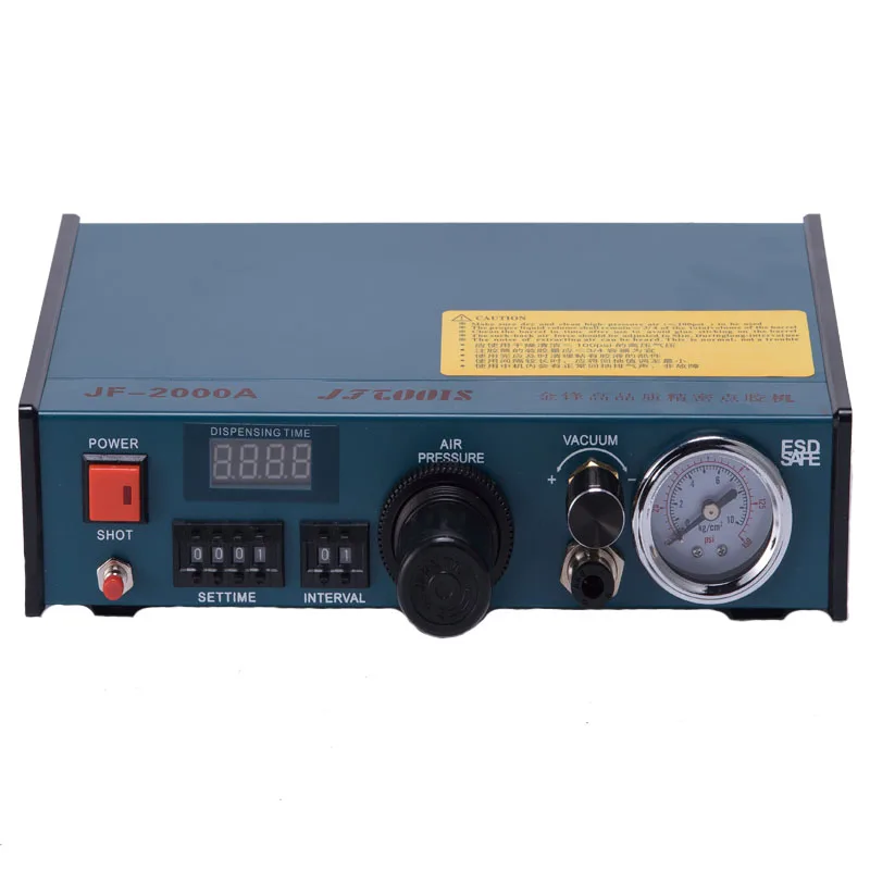AB Hot Melt Triaxial Injection Glue Machine 50W Fully Automatic Digital Display 220V/110V Pneumatic Dispenser JF-2000A
AB Hot Melt Triaxial Injection Glue Machine 50W Fully Automatic Digital Display 220V/110V Pneumatic Dispenser JF-2000A