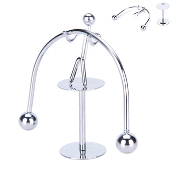Stainless Steel Weightlifter Mold Desk Decor Metal Craft Perpetual Balance Art Education Kinetic Motion Toy Figurines
Stainless Steel Weightlifter Mold Desk Decor Metal Craft Perpetual Balance Art Education Kinetic Motion Toy Figurines