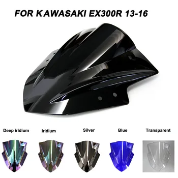 Windshield For Kawasaki NINJA 300 R EX300R EX 300R 2013-2017 Double Bubble Windscreen Wind Deflectors Motorcycle Motorbike 
Windshield For Kawasaki NINJA 300 R EX300R EX 300R 2013-2017 Double Bubble Windscreen Wind Deflectors Motorcycle Motorbike