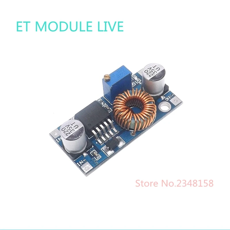 DC-DC 5A adjustable step-down module 24V to 12V / 9V / 5V / 3.3V XL4005 high current beyond the LM2596 DC-DC 5A adjustable step-down module 24V to 12V / 9V / 5V / 3.3V XL4005 high current beyond the LM2596<br><br>Aliexpress