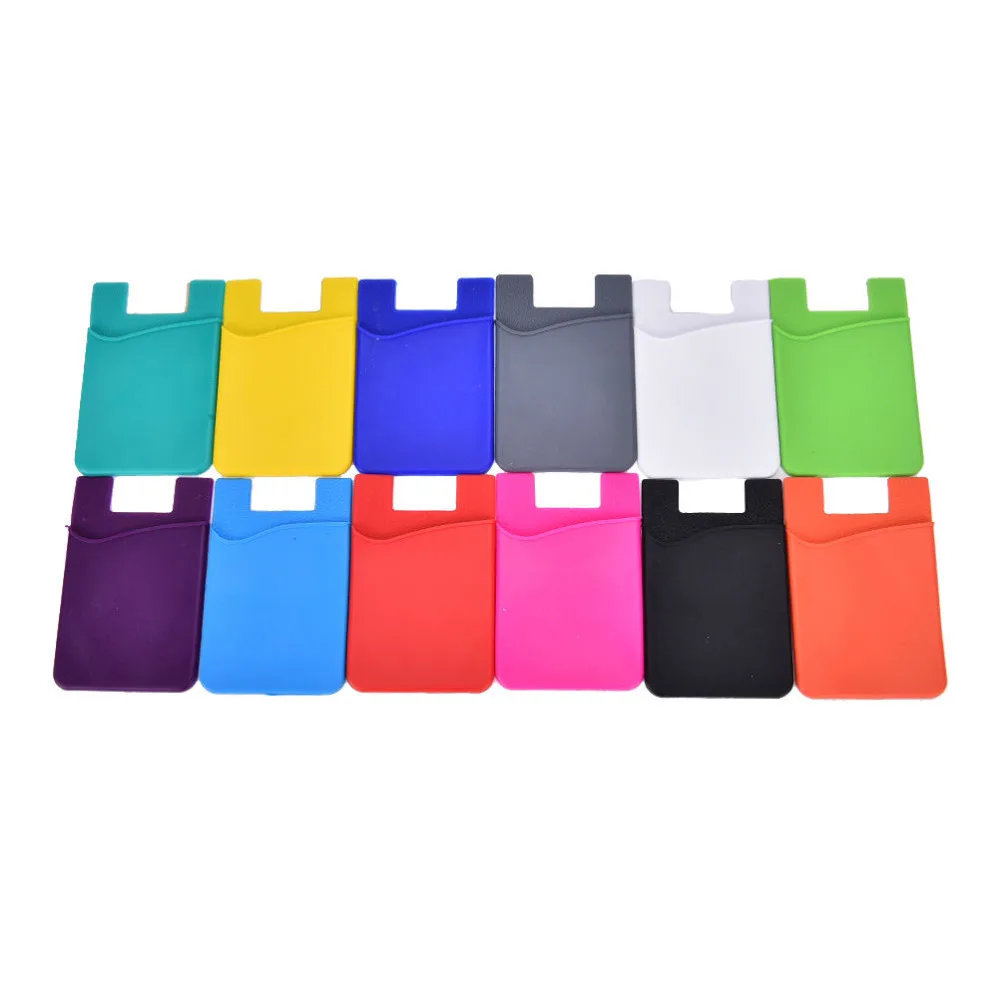 Fashion Colorful Card Holder Adhesive Sticker Back Cover Card Holder Case Pouch For Cell Phone
Fashion Colorful Card Holder Adhesive Sticker Back Cover Card Holder Case Pouch For Cell Phone