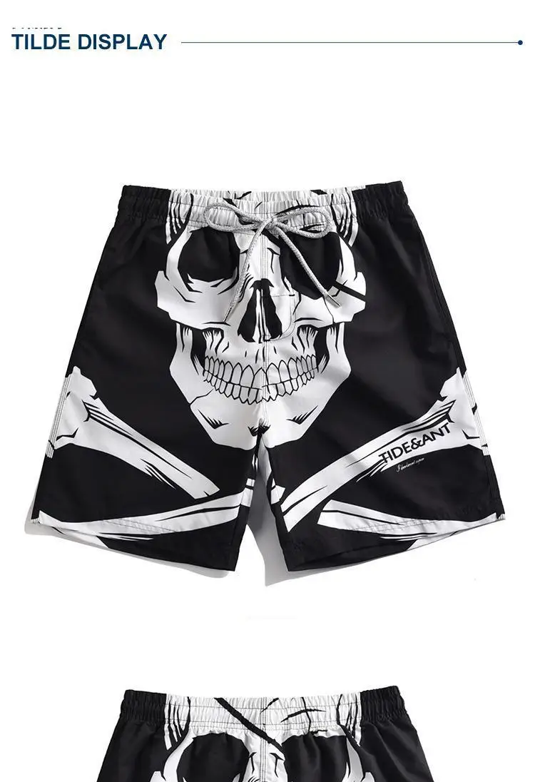 punisher swim trunks
