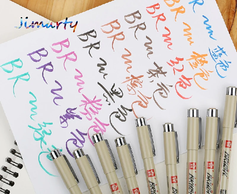 Japanese SAKURA colorful fine point Comic sketches Drawing needle pen Color cancel liner color pen brush DP001
Japanese SAKURA colorful fine point Comic sketches Drawing needle pen Color cancel liner color pen brush DP001