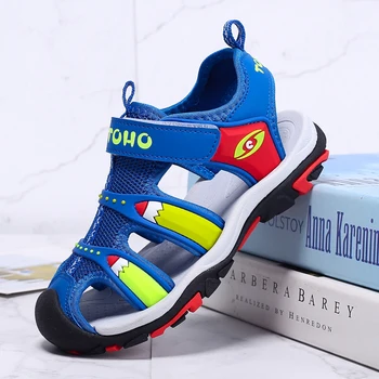 2018 New Pencils Design Kids Sandals Boys Outdoor Sport Beach Shoes Summer Breathable Children's Closed Toe Sandal Hook and Loop
2018 New Pencils Design Kids Sandals Boys Outdoor Sport Beach Shoes Summer Breathable Children's Closed Toe Sandal Hook and Loop