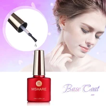 Mshare 10 мл UV LED Основа для ногтей гель лак lakiery hybrydowe масло для ногтей(China)