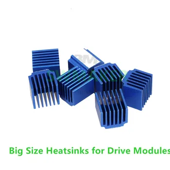 SWMAKER 4pcs Stepper Motor Driver Heat sinks Cooling Block Heatsink for TMC2100 LV8729 DRV8825 Drive Modules 3D Printer Parts
SWMAKER 4pcs Stepper Motor Driver Heat sinks Cooling Block Heatsink for TMC2100 LV8729 DRV8825 Drive Modules 3D Printer Parts