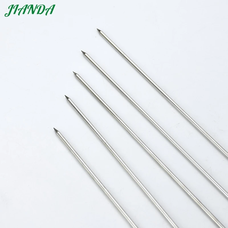 Stainless Steel Barbecue Grilling BBQ Needles Sticks 4 mm thickness 10 pcs Skewers Silver color BBQ tools
Stainless Steel Barbecue Grilling BBQ Needles Sticks 4 mm thickness 10 pcs Skewers Silver color BBQ tools