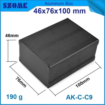 10pcs/lot black anodizing aluminium extrusion enclosure instrument junction case box 46*76*100mm
10pcs/lot black anodizing aluminium extrusion enclosure instrument junction case box 46*76*100mm