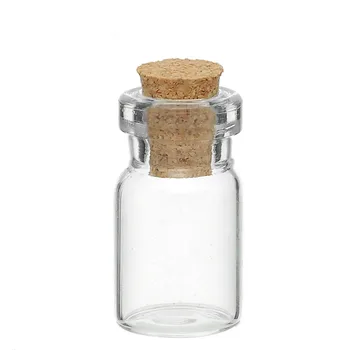 100Pcs Tiny Clear Glass Bottles Jewelry Vial Potion Perfume Jar Container Display Glassware Cases 24x10mm
100Pcs Tiny Clear Glass Bottles Jewelry Vial Potion Perfume Jar Container Display Glassware Cases 24x10mm