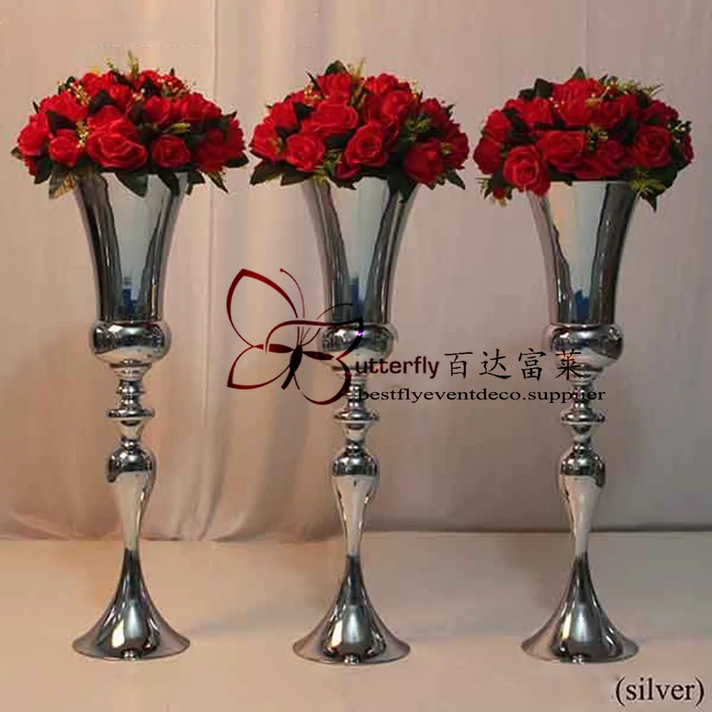 Rose Champagne Gold White Silver Metal Flower Stand Vase Wedding Flower Stand Table Centerpiece Wedding Party Decoration Event
Rose Champagne Gold White Silver Metal Flower Stand Vase Wedding Flower Stand Table Centerpiece Wedding Party Decoration Event