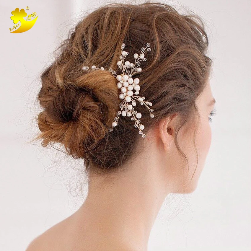 Xinyun Fashion Jewelry Bride Hair Accessories Handmade Pearl Wedding Hair Jewelry Party Pom Bridal Hair Comb Pearl Tiaras Hair
Xinyun Fashion Jewelry Bride Hair Accessories Handmade Pearl Wedding Hair Jewelry Party Pom Bridal Hair Comb Pearl Tiaras Hair