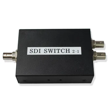 Retail SDI Switcher 2x1 HUB SDI Intelligent Switch Extender 2 To 1 Converter for 3G HD SD Monitor Security Camera CCTV Video
Retail SDI Switcher 2x1 HUB SDI Intelligent Switch Extender 2 To 1 Converter for 3G HD SD Monitor Security Camera CCTV Video