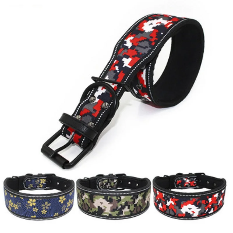 Reflective Dog Collar Light Night Safety Pet Supplies Pet Cat Collars Dog Accessories For Small and large Dogs printed Collar
Reflective Dog Collar Light Night Safety Pet Supplies Pet Cat Collars Dog Accessories For Small and large Dogs printed Collar