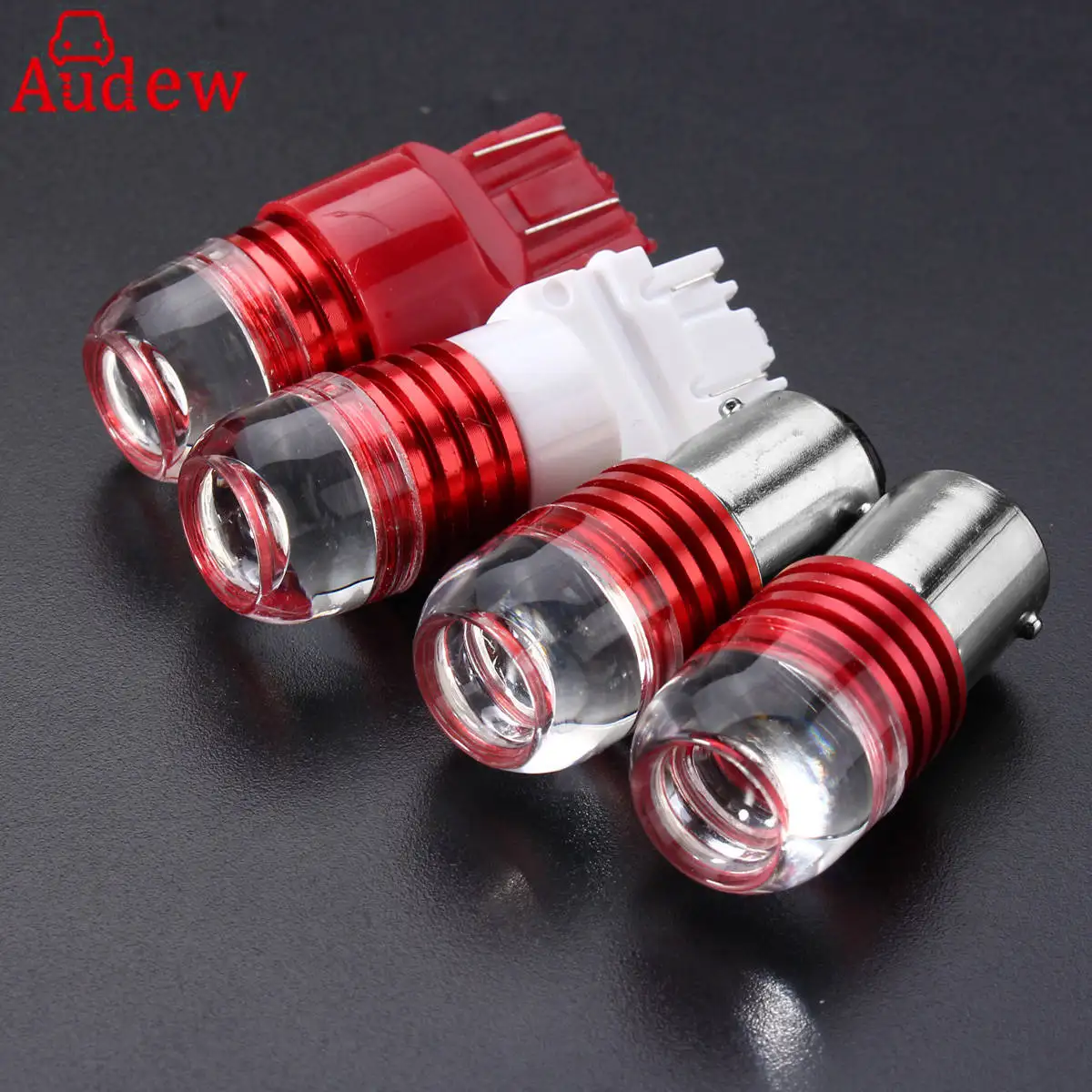 2Pcs 1156 ba15s LED Light Red 5630SMD auto Turn Lamp Brake Stop Light 7443 1157 3157 Tail Light