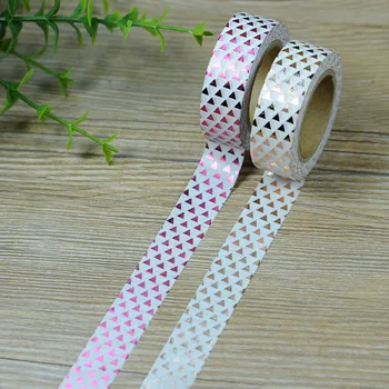 1 Pcs Kawaii 1.5cm*10m Gold Print Stamp Geometry Pattern Japanese Washi Paper Decorative Masking Tape Scrapbooking Stationery
1 Pcs Kawaii 1.5cm*10m Gold Print Stamp Geometry Pattern Japanese Washi Paper Decorative Masking Tape Scrapbooking Stationery