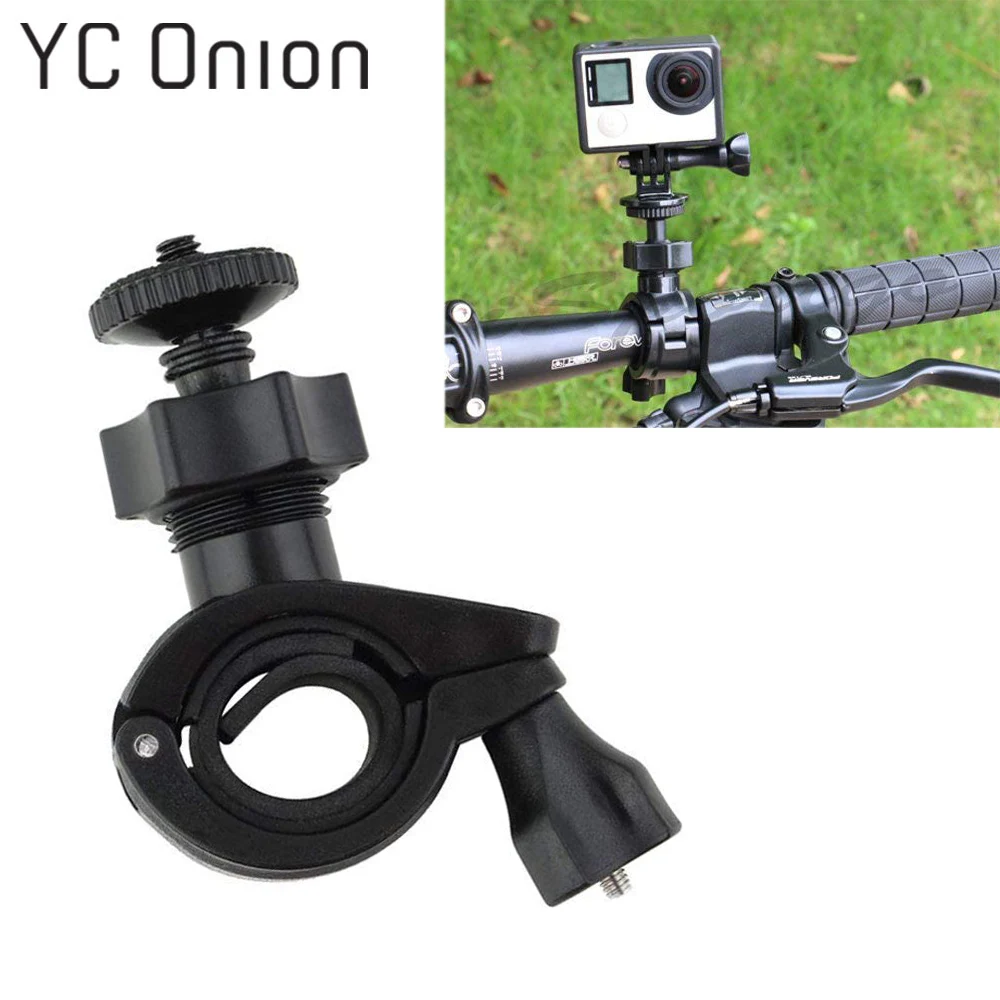 Rotatable Bicycle Handlebar Mount Holder Adapter Motorbike Clip Support Bracket for GoPro Hero SJCAM Action Camera Accessories
Rotatable Bicycle Handlebar Mount Holder Adapter Motorbike Clip Support Bracket for GoPro Hero SJCAM Action Camera Accessories