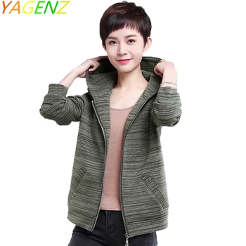 Spring Autumn Middle-age Clothing Female Short Jacket Coat 2019 New Plus size Outerwear Women Casual Loose Hooded Windbreakers
Spring Autumn Middle-age Clothing Female Short Jacket Coat 2019 New Plus size Outerwear Women Casual Loose Hooded Windbreakers