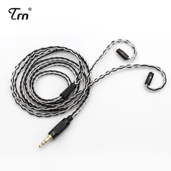 TRN MMCX/2Pin Connector 3.5/2.5mmBalanced 8 Core Copper Silver Mixed Cable For TFZ TRN V80/IM1 ES4 AS10 ZS10 BA10 NICEHCK M6/N3
TRN MMCX/2Pin Connector 3.5/2.5mmBalanced 8 Core Copper Silver Mixed Cable For TFZ TRN V80/IM1 ES4 AS10 ZS10 BA10 NICEHCK M6/N3