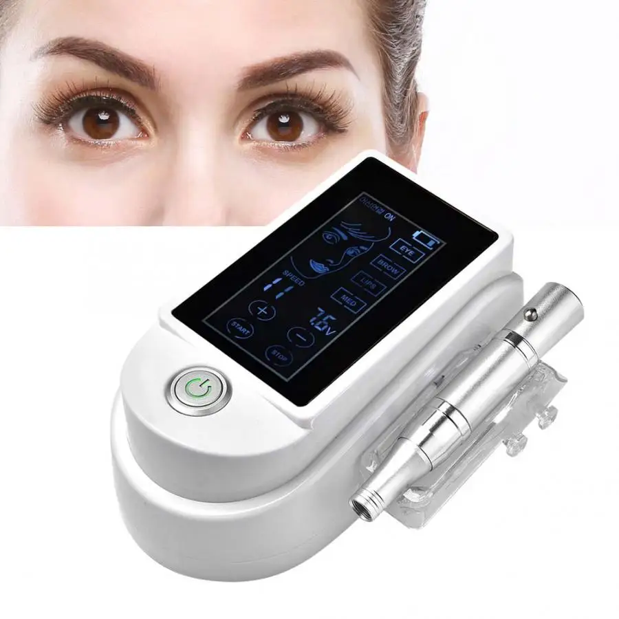 Tattoo Gun 2 Types 100-240V Semi-permanent Lip Eyebrow Eye Liner Tattoo Panel Control Machine Microblading Machine
Tattoo Gun 2 Types 100-240V Semi-permanent Lip Eyebrow Eye Liner Tattoo Panel Control Machine Microblading Machine