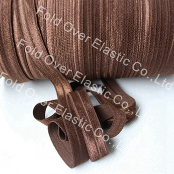 New!!! super quality,solid fold over elastic, #850-brown, 5/8"16mm elastic ribbon 50 yards/roll
New!!! super quality,solid fold over elastic, #850-brown, 5/8"16mm elastic ribbon 50 yards/roll