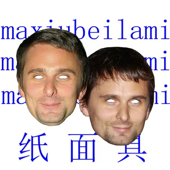 New Funny Handmade DIY Mask Halloween Muse Matt Bellamy Cosplay Costume Paper Mask
New Funny Handmade DIY Mask Halloween Muse Matt Bellamy Cosplay Costume Paper Mask