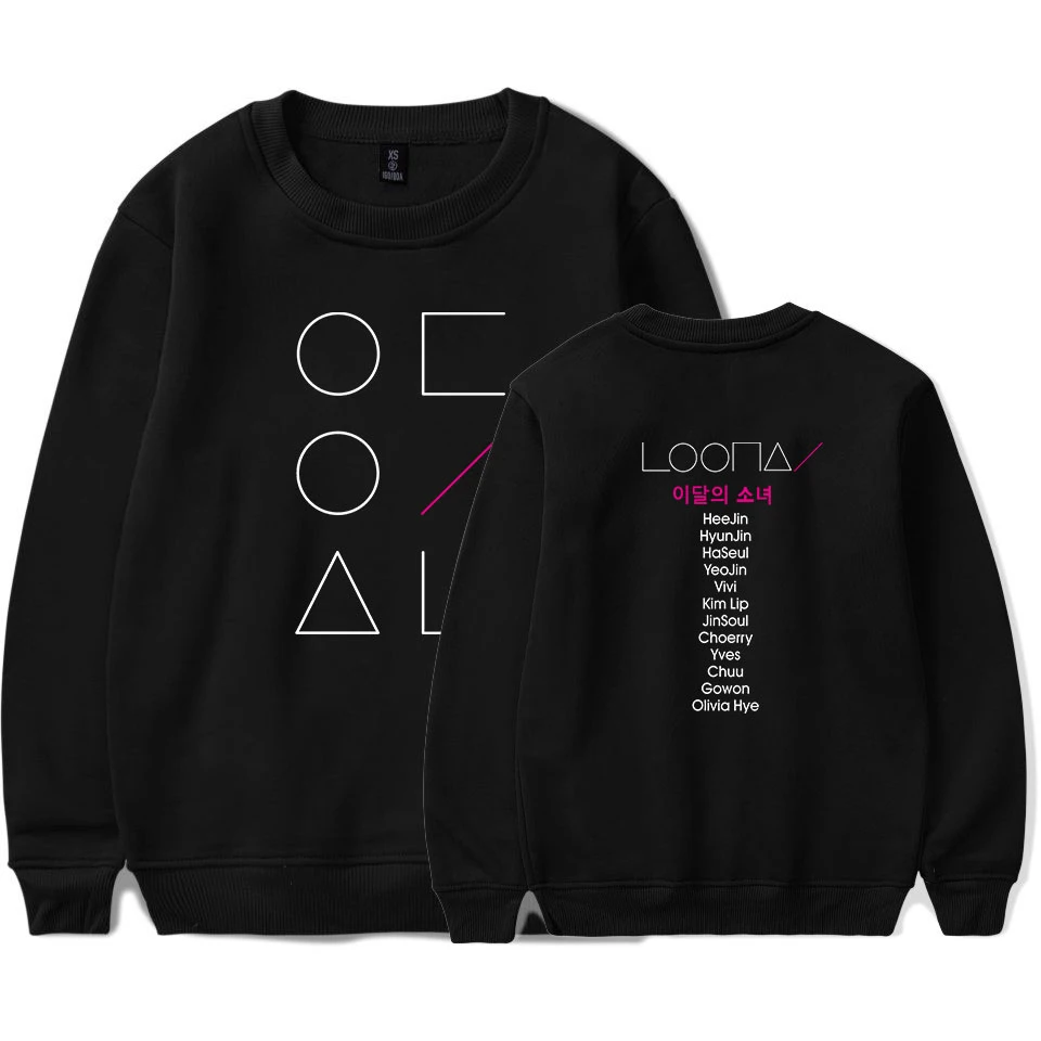 K-POP LOONA sweatshirt women men long Sleeve Hip Hop hoodies sweatshirts Female Fans Casual tracksuit tops women Kpop clothes
K-POP LOONA sweatshirt women men long Sleeve Hip Hop hoodies sweatshirts Female Fans Casual tracksuit tops women Kpop clothes