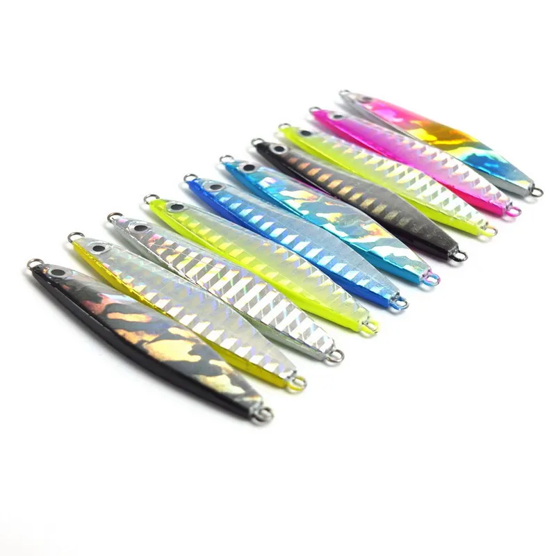 1PCS 5.9cm 12g /10G Jigging Lure Lead fish Metal Jig Fishing Lure Paillette Knife Wobbler Artificial Hard Bait Laser Body
1PCS 5.9cm 12g /10G Jigging Lure Lead fish Metal Jig Fishing Lure Paillette Knife Wobbler Artificial Hard Bait Laser Body