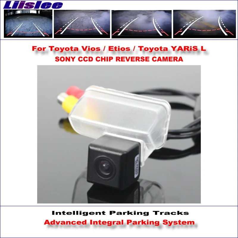 Liislee Intelligentized Reversing Rear Camera For Toyota Vios / Etios / YARiS L 2014 2015 View Back Up / Dynamic Guidance Tracks
Liislee Intelligentized Reversing Rear Camera For Toyota Vios / Etios / YARiS L 2014 2015 View Back Up / Dynamic Guidance Tracks