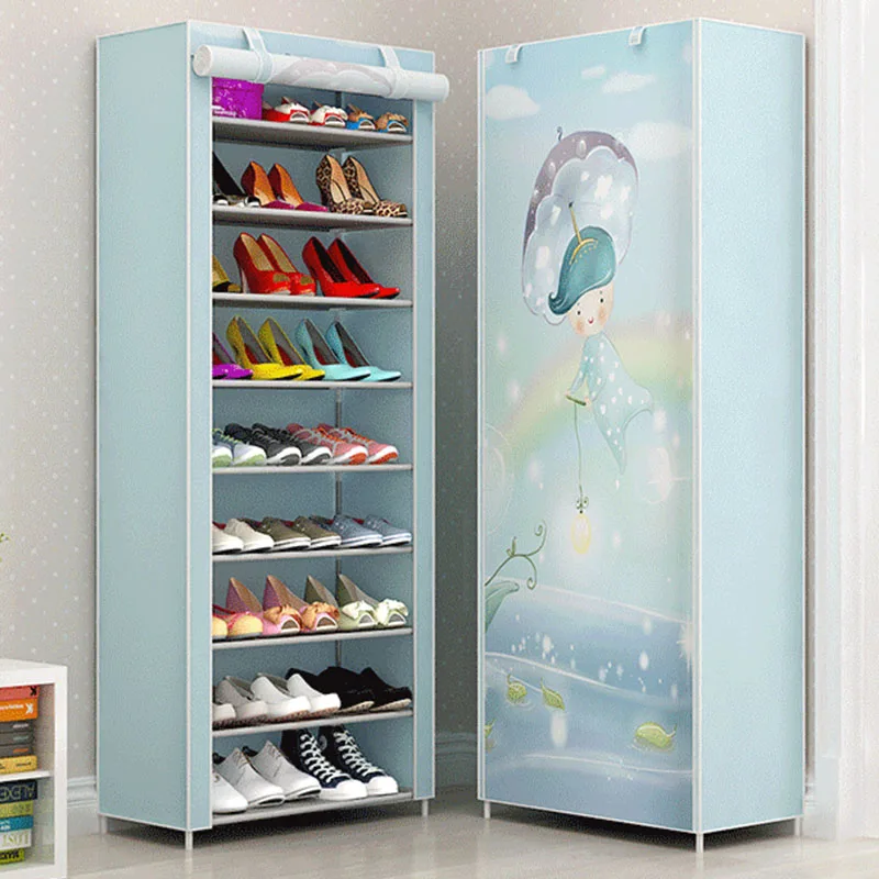Kaidi 10-layer 9-grid Simple Non-woven fabrics Shoe Rack Dust-proof Creative Combination Reinforced Entrance furniture
Kaidi 10-layer 9-grid Simple Non-woven fabrics Shoe Rack Dust-proof Creative Combination Reinforced Entrance furniture