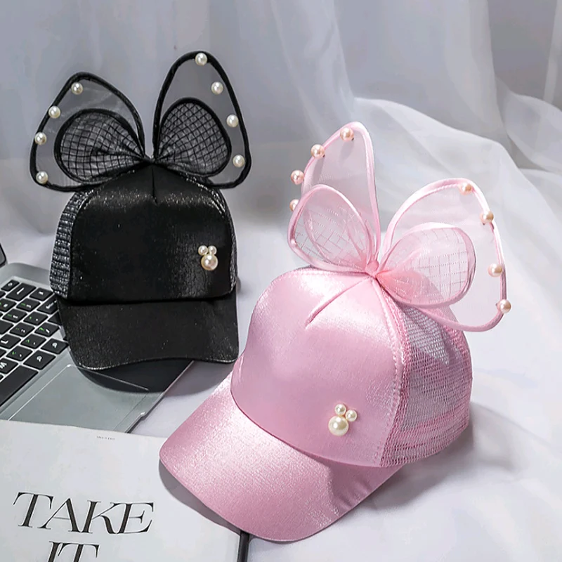 Children's Hat Summer Baby Sunshade Cap Kids Sun Protection Girls Mesh Princess Caps Pearl Lace Bowknot Hat Baseball Cap
Children's Hat Summer Baby Sunshade Cap Kids Sun Protection Girls Mesh Princess Caps Pearl Lace Bowknot Hat Baseball Cap