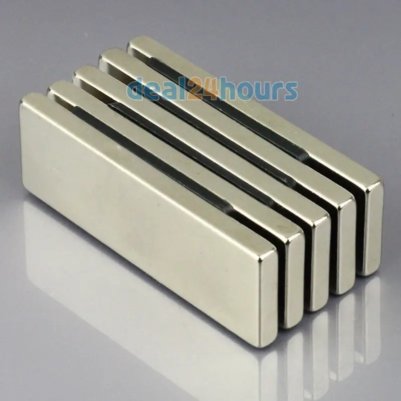 OMO Magnetics 5pcs N50 Super Strong Block Cuboid Neodymium Magnets 60 x 20 x 5mm Rare Earth
OMO Magnetics 5pcs N50 Super Strong Block Cuboid Neodymium Magnets 60 x 20 x 5mm Rare Earth