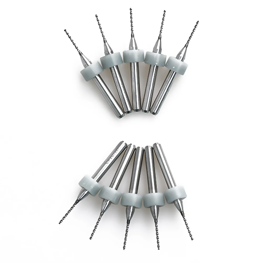 10Pcs/Lot Smoothly Carbide Drill 0.8mm Portable Carbide Micro Drill Bits CNC PCB Drill Bit Set Circuit Board
10Pcs/Lot Smoothly Carbide Drill 0.8mm Portable Carbide Micro Drill Bits CNC PCB Drill Bit Set Circuit Board