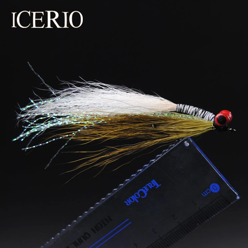 size 2//0 6 pcs Pink /& White Deep Minnow