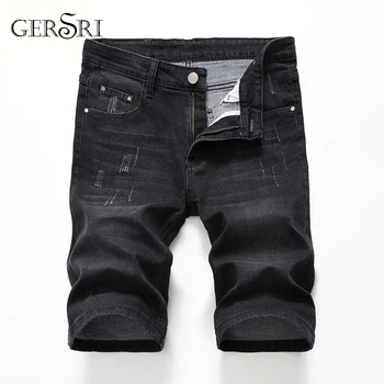 Gersri Men's Stretch Short Jeans Fashion Casual Slim Fit High Quality Elastic Denim Shorts Male Brand Clothes male summer pants
Gersri Men's Stretch Short Jeans Fashion Casual Slim Fit High Quality Elastic Denim Shorts Male Brand Clothes male summer pants