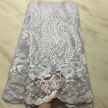 New Designs African French Lace Fabric High Quality Nigeria african French Net Lace 2018 With Stone and Beaded For Women white
New Designs African French Lace Fabric High Quality Nigeria african French Net Lace 2018 With Stone and Beaded For Women white