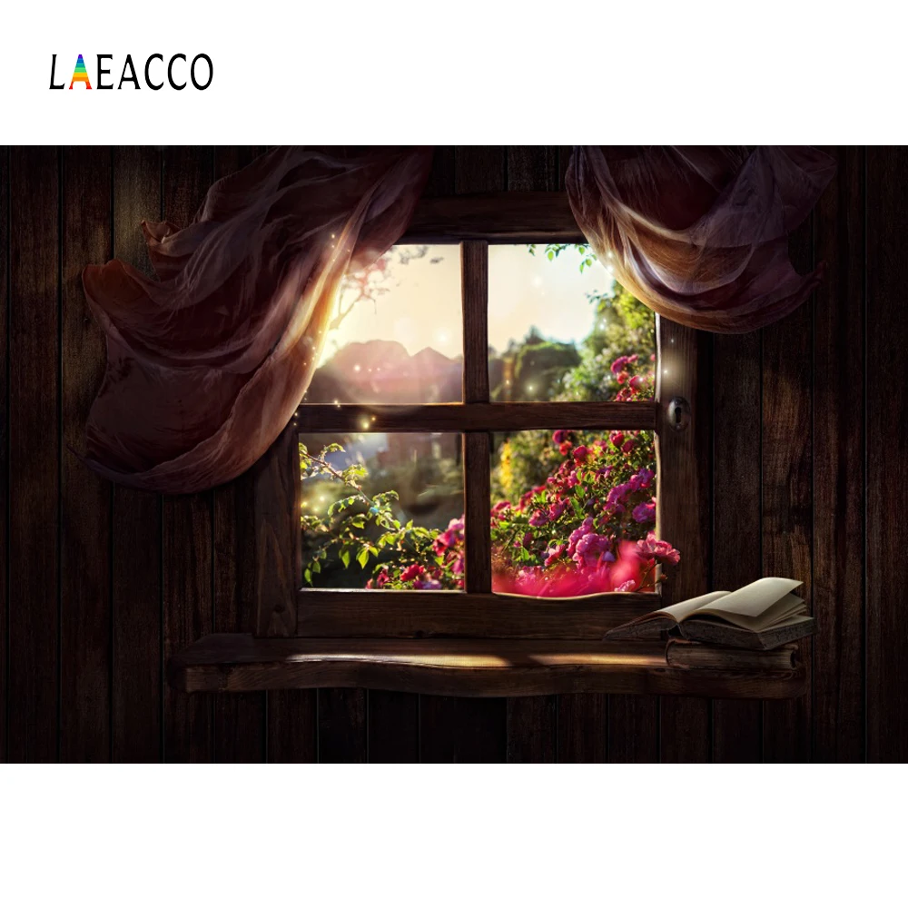 Laeacco Curtains Wooden Window Flowers Photo Backgrounds Customized Digital Photography Backdrops For Photo Studio
Laeacco Curtains Wooden Window Flowers Photo Backgrounds Customized Digital Photography Backdrops For Photo Studio