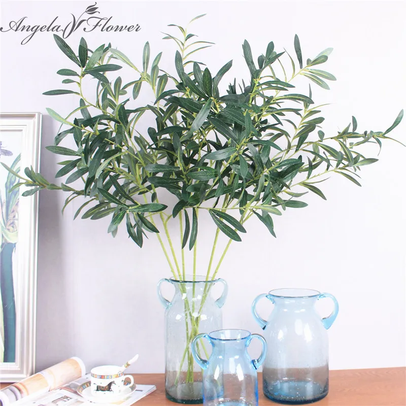 2 type single branch olives artificial leaf simulation green plant DIY wedding home party garden Christmas office decor plant
2 type single branch olives artificial leaf simulation green plant DIY wedding home party garden Christmas office decor plant