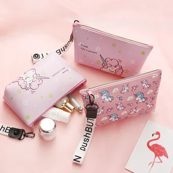 1 Pcs Lovely Unicorn Pencil Case for Girls Unicorn Make Up Cosmetic Bag Storage Pencil Bags Large Capacity Stationery Supplies 
1 Pcs Lovely Unicorn Pencil Case for Girls Unicorn Make Up Cosmetic Bag Storage Pencil Bags Large Capacity Stationery Supplies