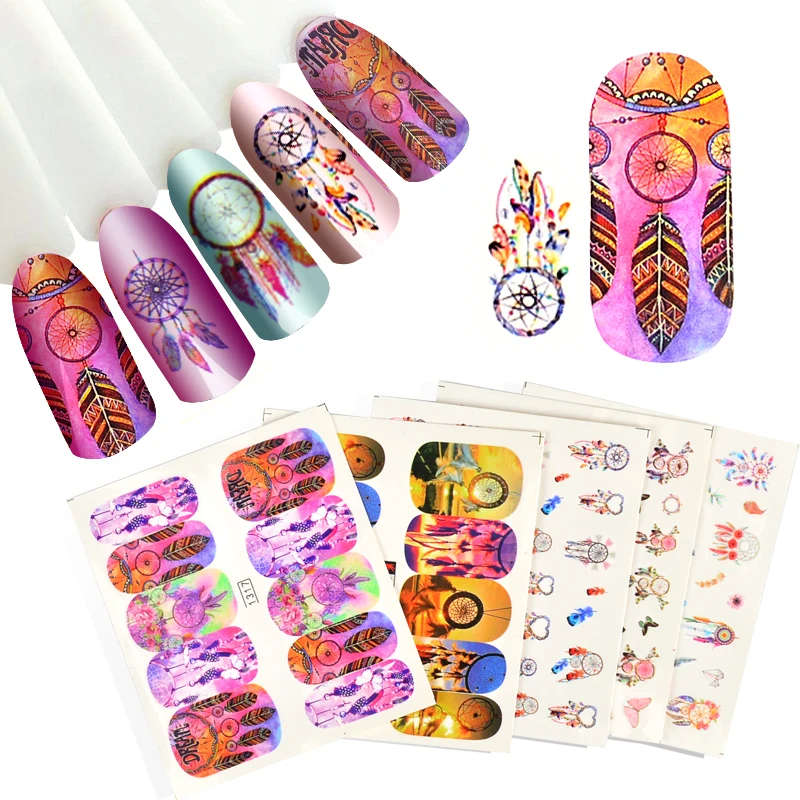 Nail Sticker Black Flower Water Transfer Decal Unicorn Dream Catcher Design Nail Art Slider Decor
Nail Sticker Black Flower Water Transfer Decal Unicorn Dream Catcher Design Nail Art Slider Decor