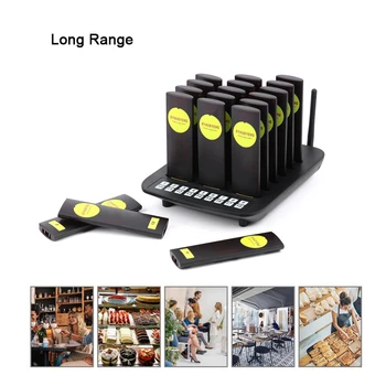 Pager Receiver Service For Restaurants Vibrators Customer High Quality Queue Management 18pcs Wireless Restaurant Guest Paging
Pager Receiver Service For Restaurants Vibrators Customer High Quality Queue Management 18pcs Wireless Restaurant Guest Paging
