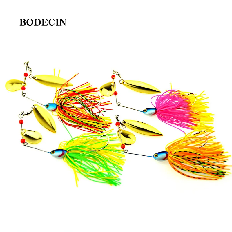 1PS Fishing Lure Wobblers Lures Wobbler Spinners Spoon Bait For Pike Peche Tackle All Artificial Baits Metal Sequins Spinnerbait (6)