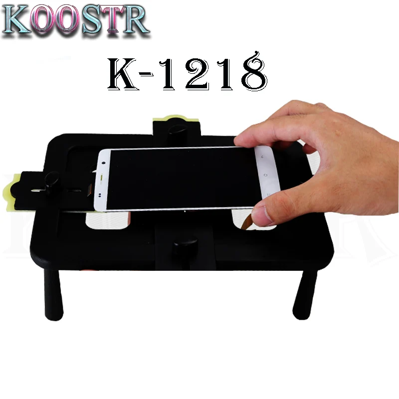 Kaisi Universal Mobile Phone LCD Positioning Fixture Clamping Piece Cover Plate Hand Repair Tool Kit for Cell Phone Under 7 Inch
Kaisi Universal Mobile Phone LCD Positioning Fixture Clamping Piece Cover Plate Hand Repair Tool Kit for Cell Phone Under 7 Inch