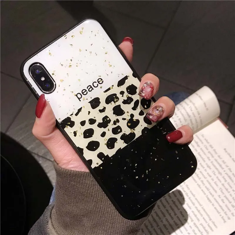 Fashion Glossy Bling Glitter Soft Rubber Cover For iPhone Xs Max Xr X 8 7 6 6S Plus 8Plus 7Plus Case Leopard Protector Shell
Fashion Glossy Bling Glitter Soft Rubber Cover For iPhone Xs Max Xr X 8 7 6 6S Plus 8Plus 7Plus Case Leopard Protector Shell